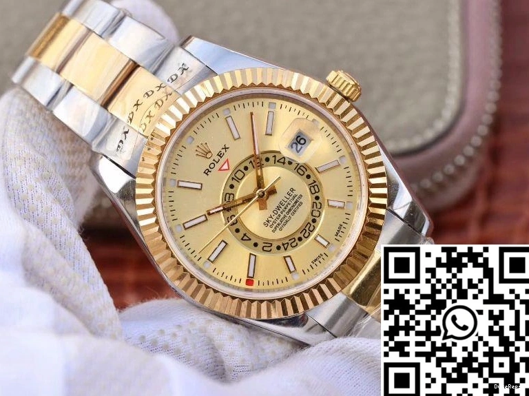 Gold SKY-DWELLER 326938-72418 Dial Rolex 1222